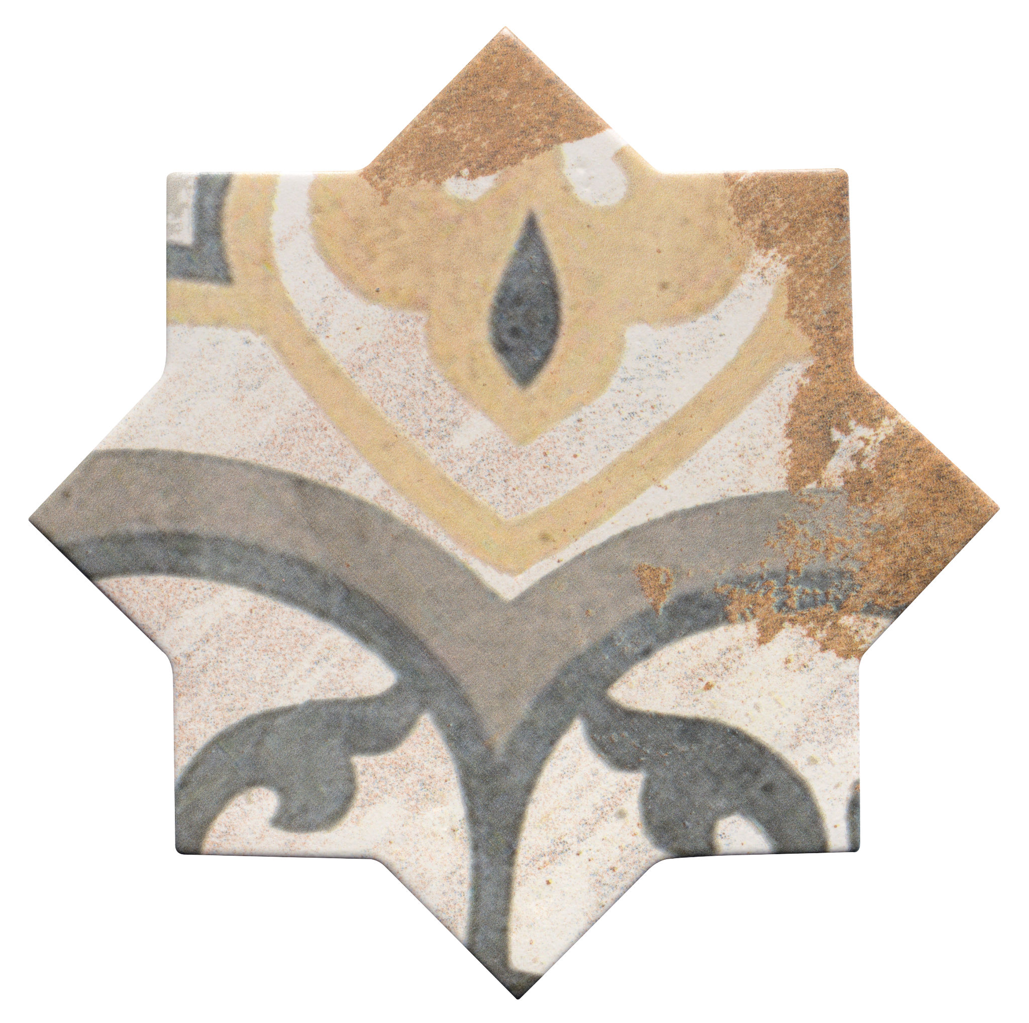 Tuscany 6x6 Star Castle | Roma Tile NY