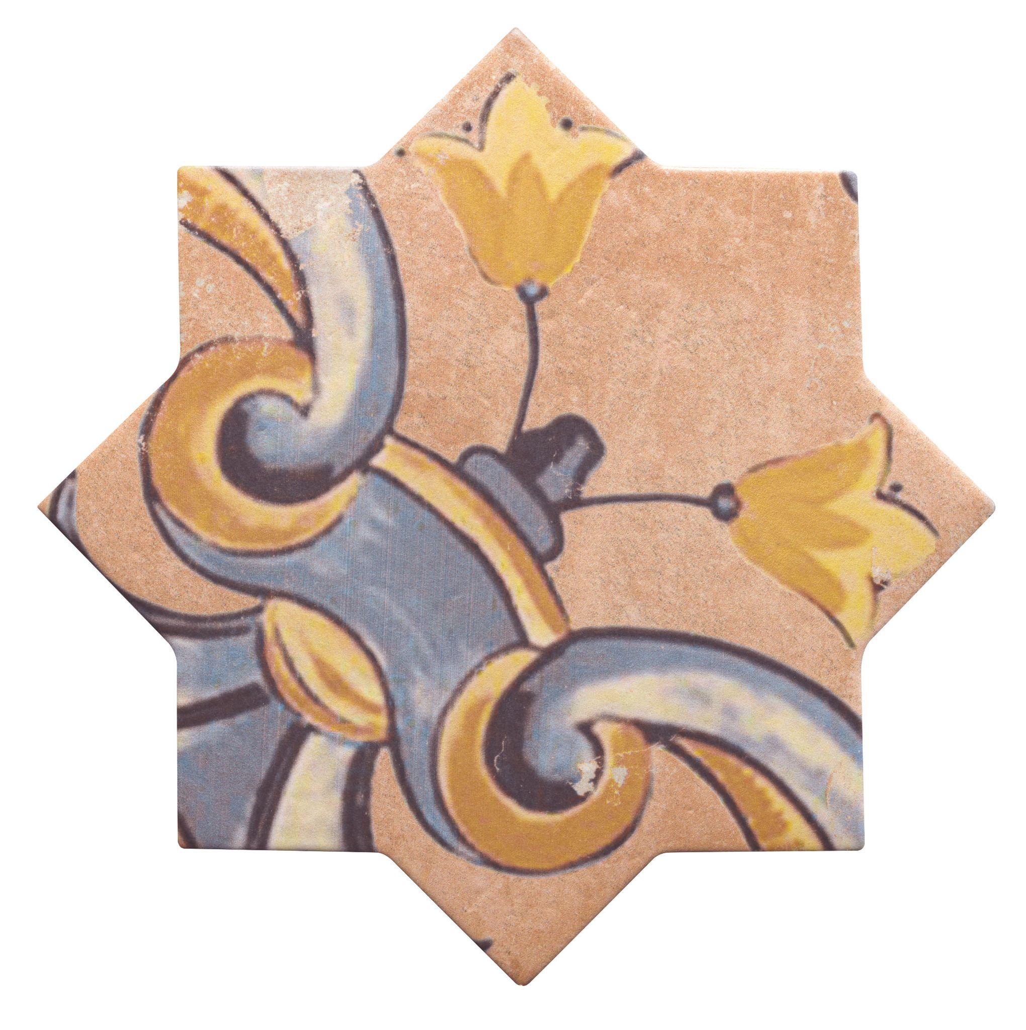 Tuscany 6x6 Star Lacock | Roma Tile NY