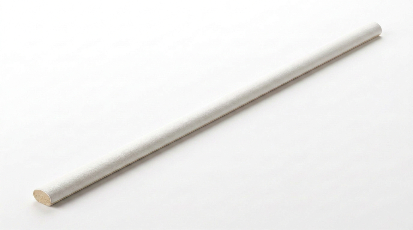 Aruba White Matt .39x9 Trim | Roma Tile NY